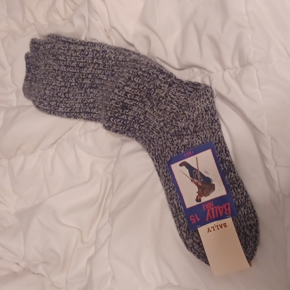 NEW! BALLY hiking socks!